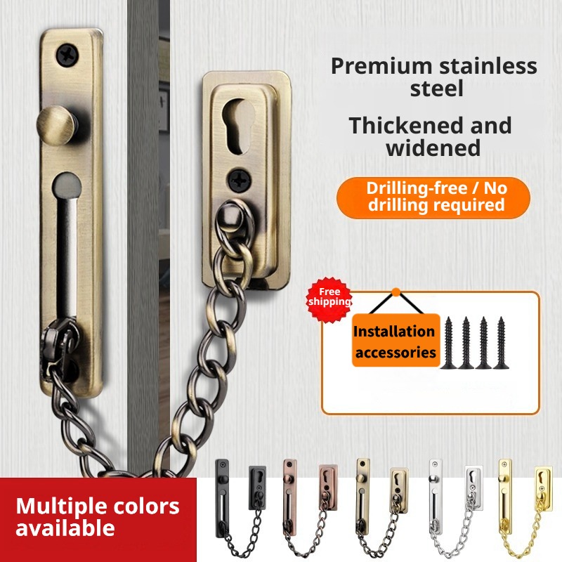 Door Chain Lock Stainless Stee - đánh giá và giá Security Chain Door