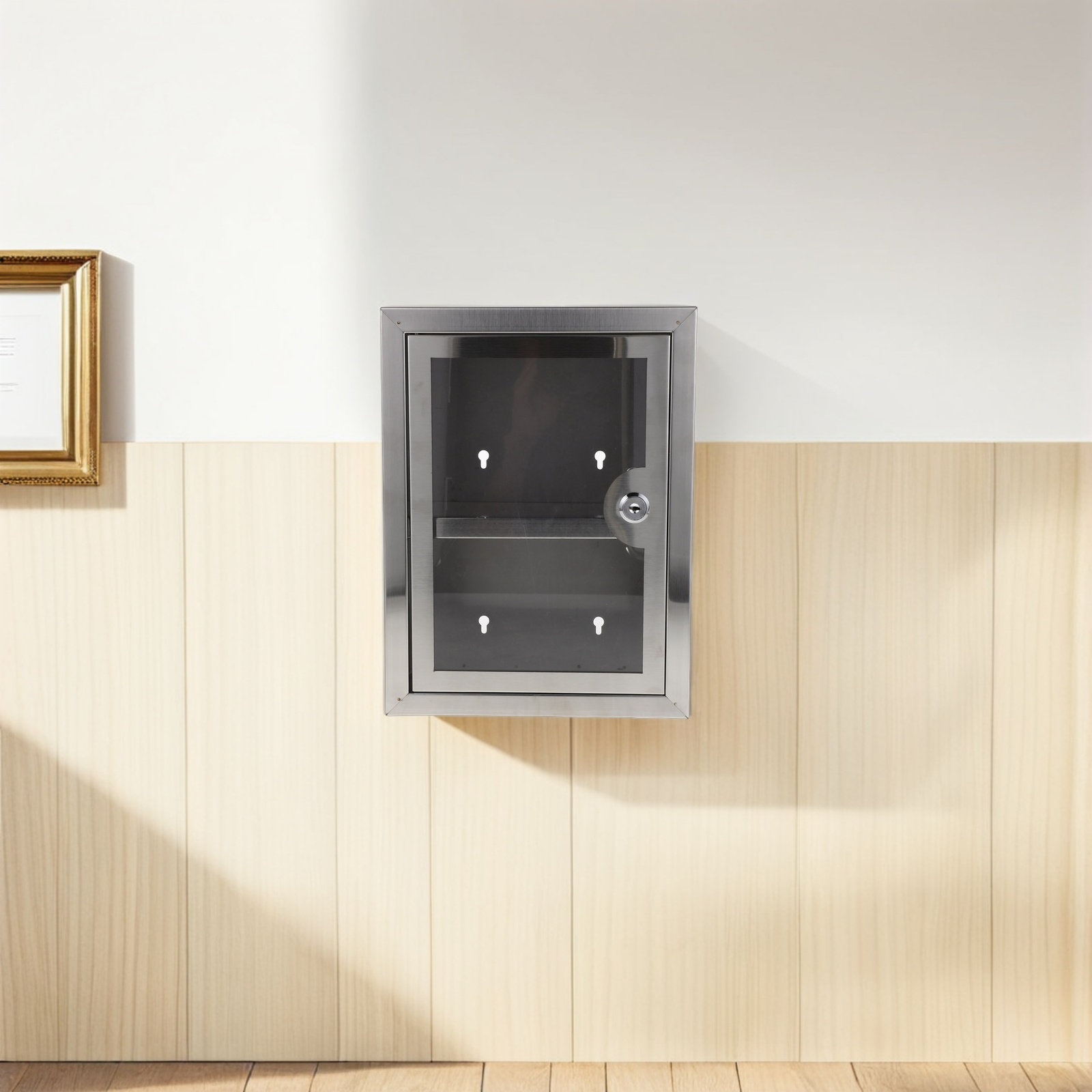 Lockable Metal Wall Cabinet Do - đánh giá và giá Medicine Cabinet Lock