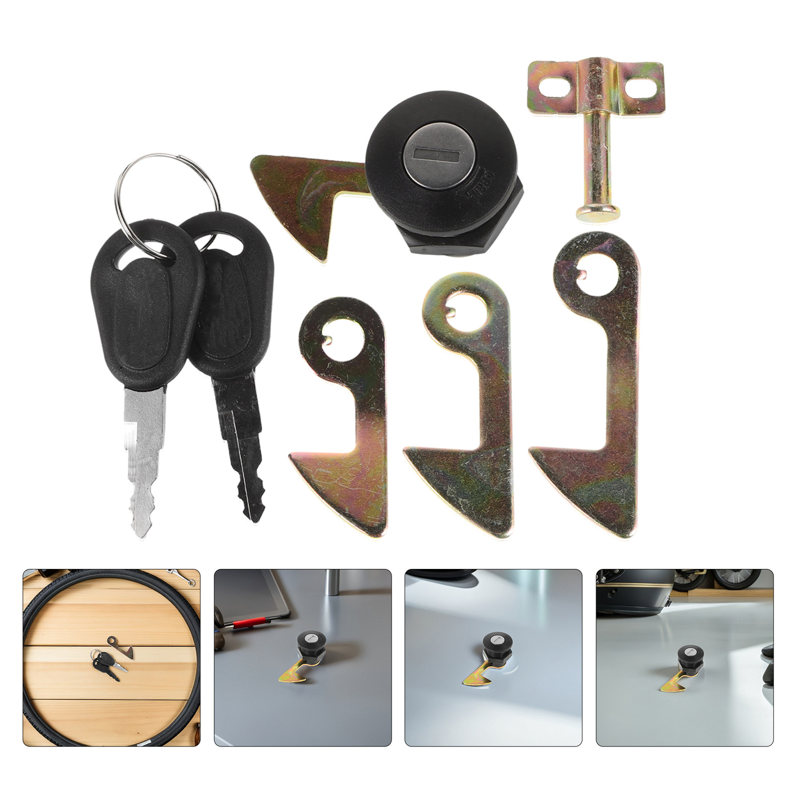 2Set Electric Motorcycle Trunk - đánh giá và giá Lockbox Key Secure